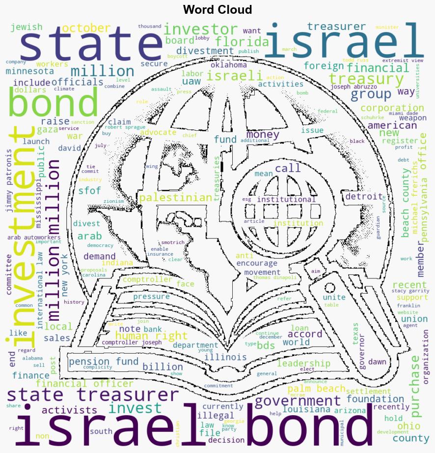 US State Treasuries Are Investing Hundreds Of Millions in Israel Via Bonds - Littlesis.org - Image 1