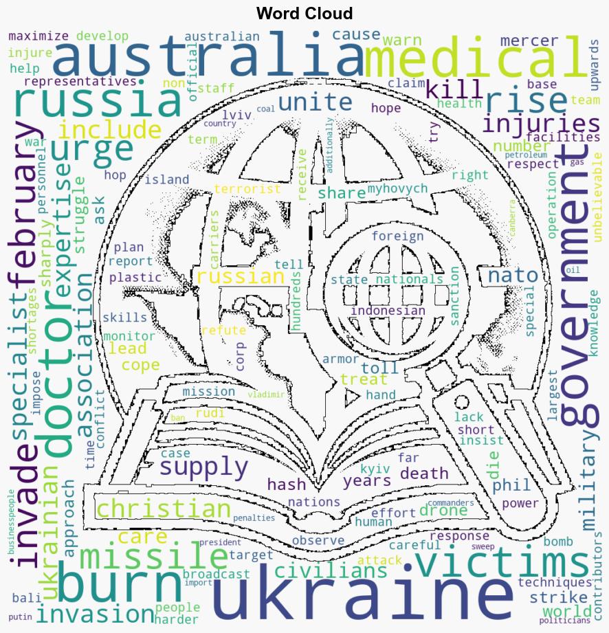 Ukraine Asks Australia for Specialists for Burn Victims - Globalsecurity.org - Image 1