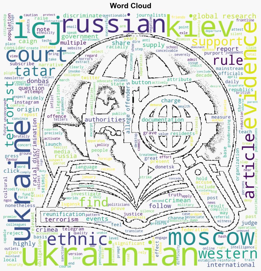 Ukraine Crushingly Defeated at the International Court of Justice ICJ - Globalresearch.ca - Image 1