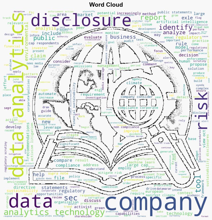 Using Data Analytics and Artificial Intelligence for Public Disclosures - Harvard School of Engineering and Applied Sciences - Image 1