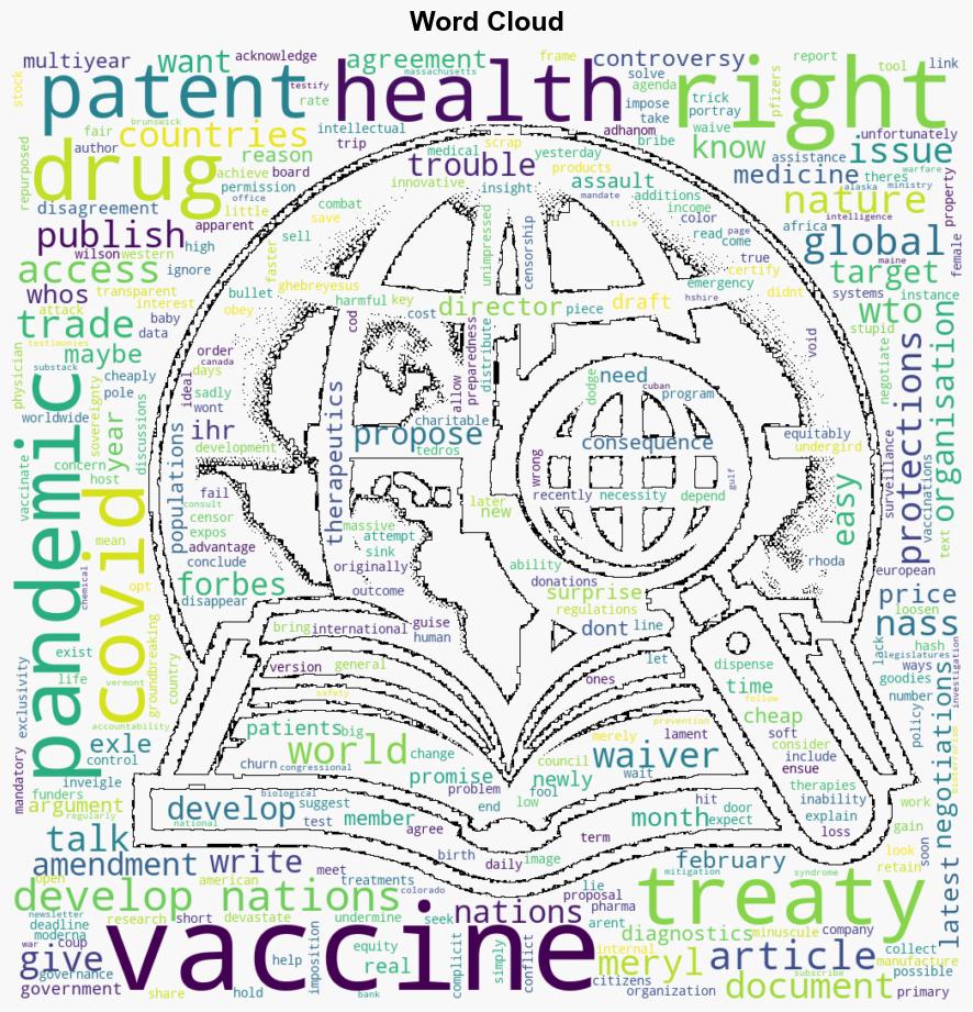 WHOs Pandemic Treaty Negotiations Are Failing They Are Blaming It On Vaccine Patents - Shtfplan.com - Image 1