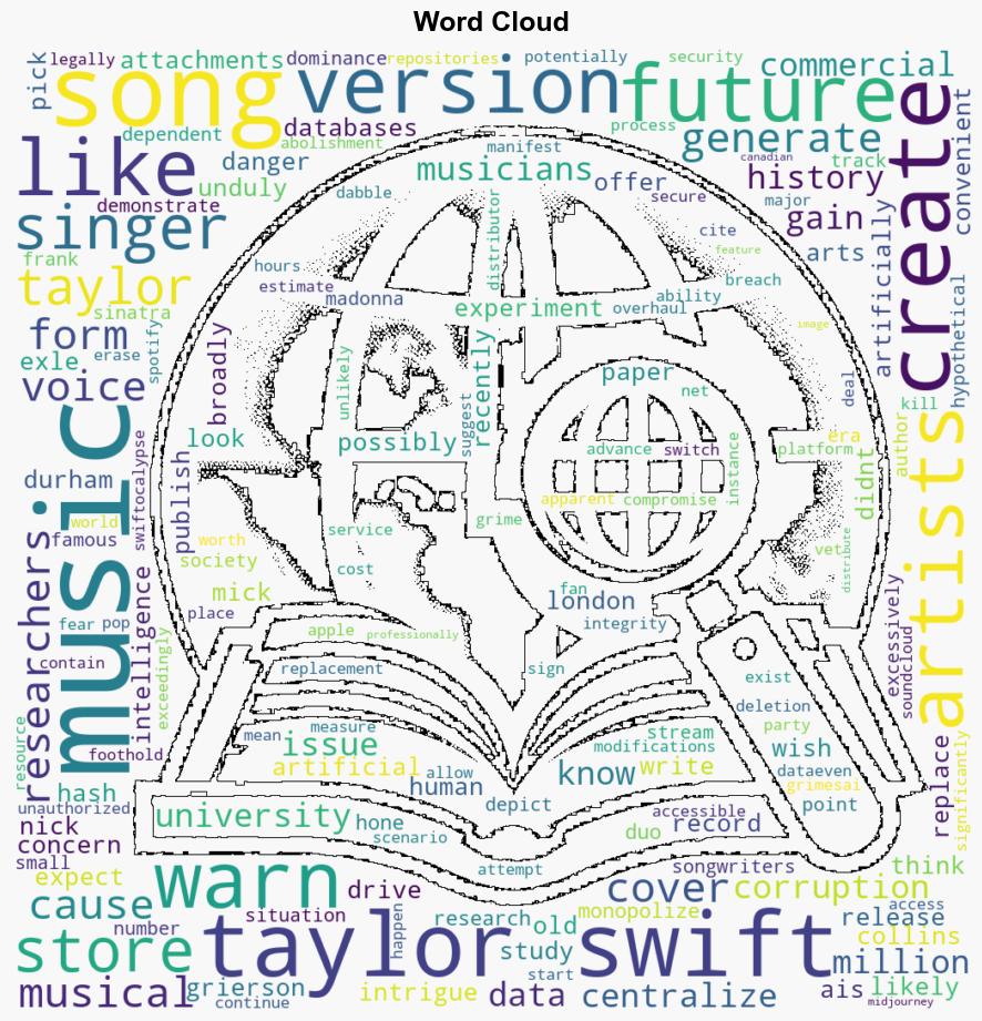 A rogue AI might be able to replace all music with Taylor Swift covers - ReadWrite - Image 1