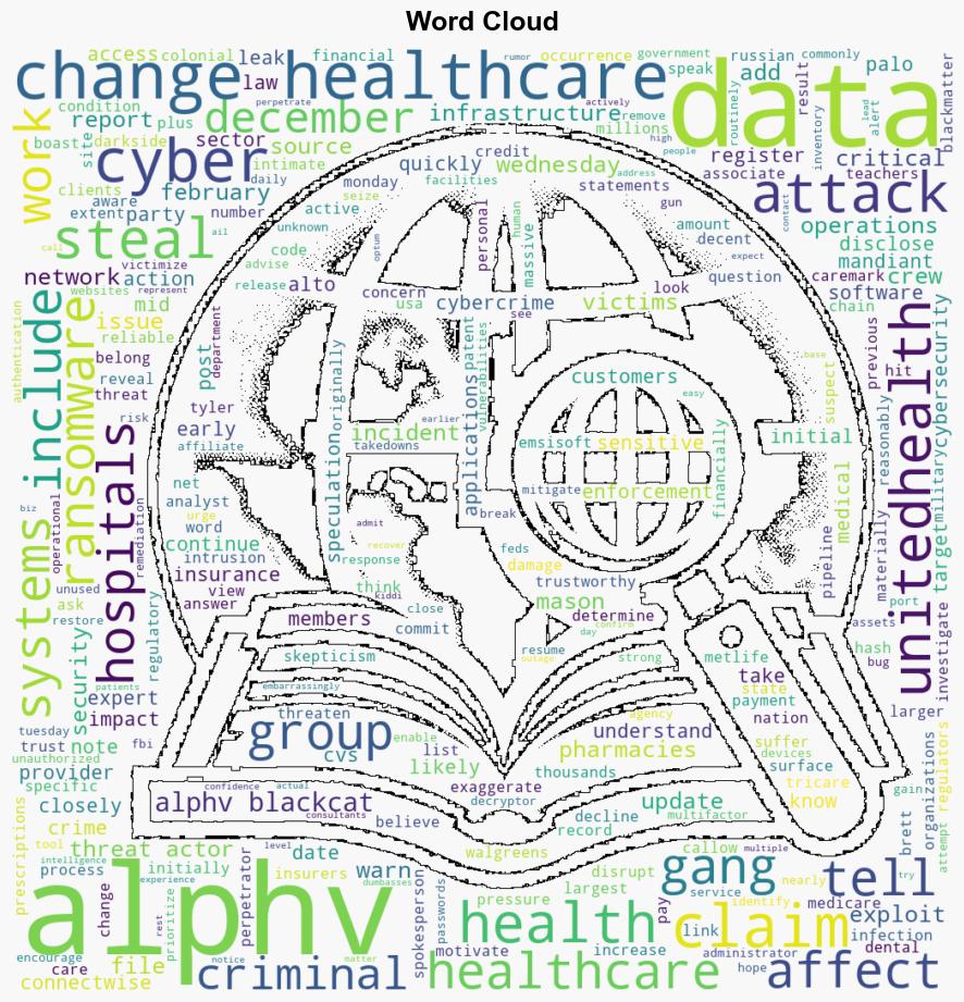 ALPHVBlackCat claims responsibility for Change Healthcare attack - Theregister.com - Image 1