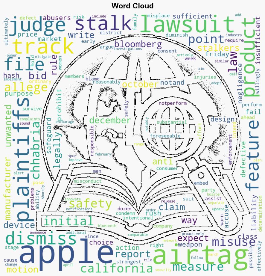 Apple must face class action lawsuit over AirTag stalking judge rules - 9to5Mac - Image 1