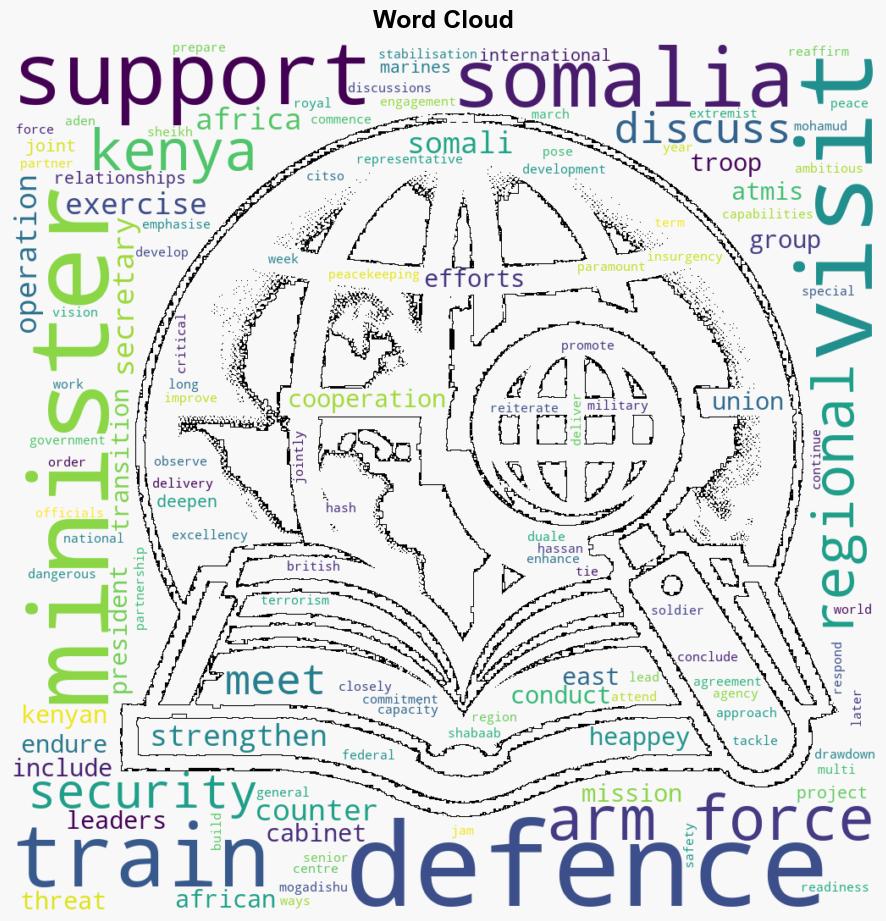 Armed Forces Minister visits Kenya and Somalia to strengthen defence ties - Globalsecurity.org - Image 1