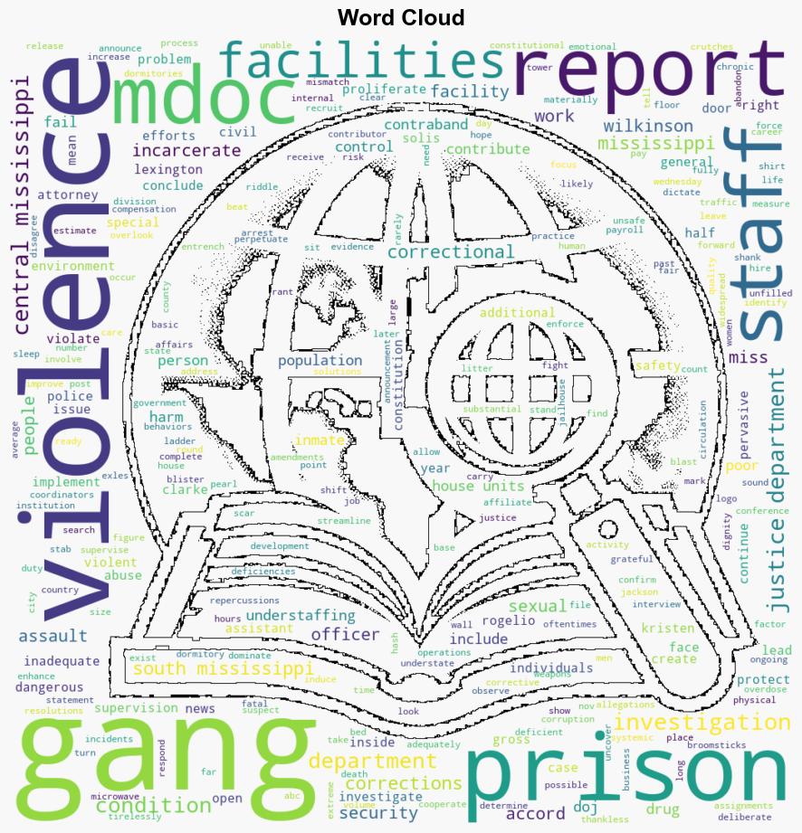 Corruption violence drugs and gangs are pervasive in 3 Mississippi prisons DOJ - ABC News - Image 1