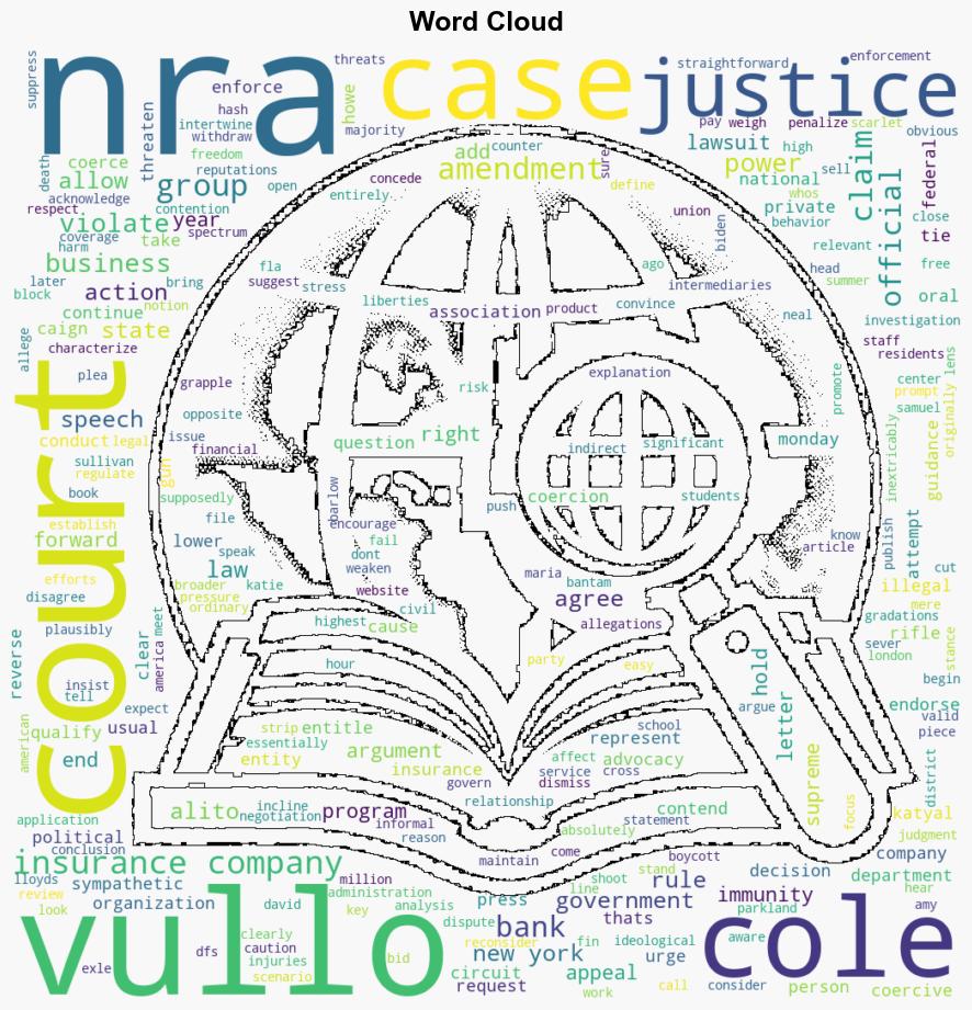 Court sympathetic to NRAs free speech claim - Scotusblog.com - Image 1