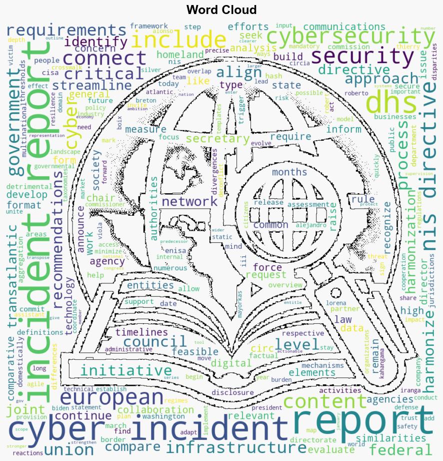 DHS and DG CONNECT Announce Initiative Comparing Cyber Incident Reporting to Better Align Transatlantic Approaches - Globalsecurity.org - Image 1