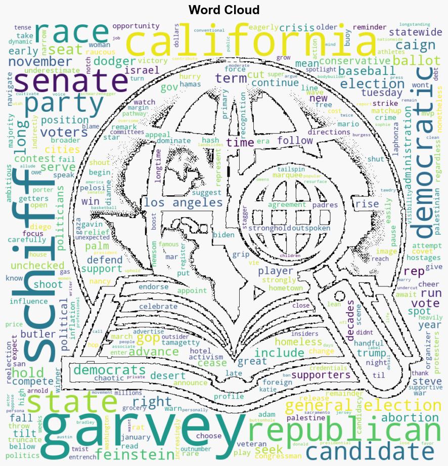 Democrat Adam Schiff Republican Steve Garvey Advance to California Senate General Election - Time - Image 1