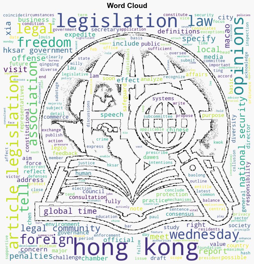 Different opinions on Article 23 legislation reflect Hong Kongs diversity value of freedom of speech - Globalsecurity.org - Image 1