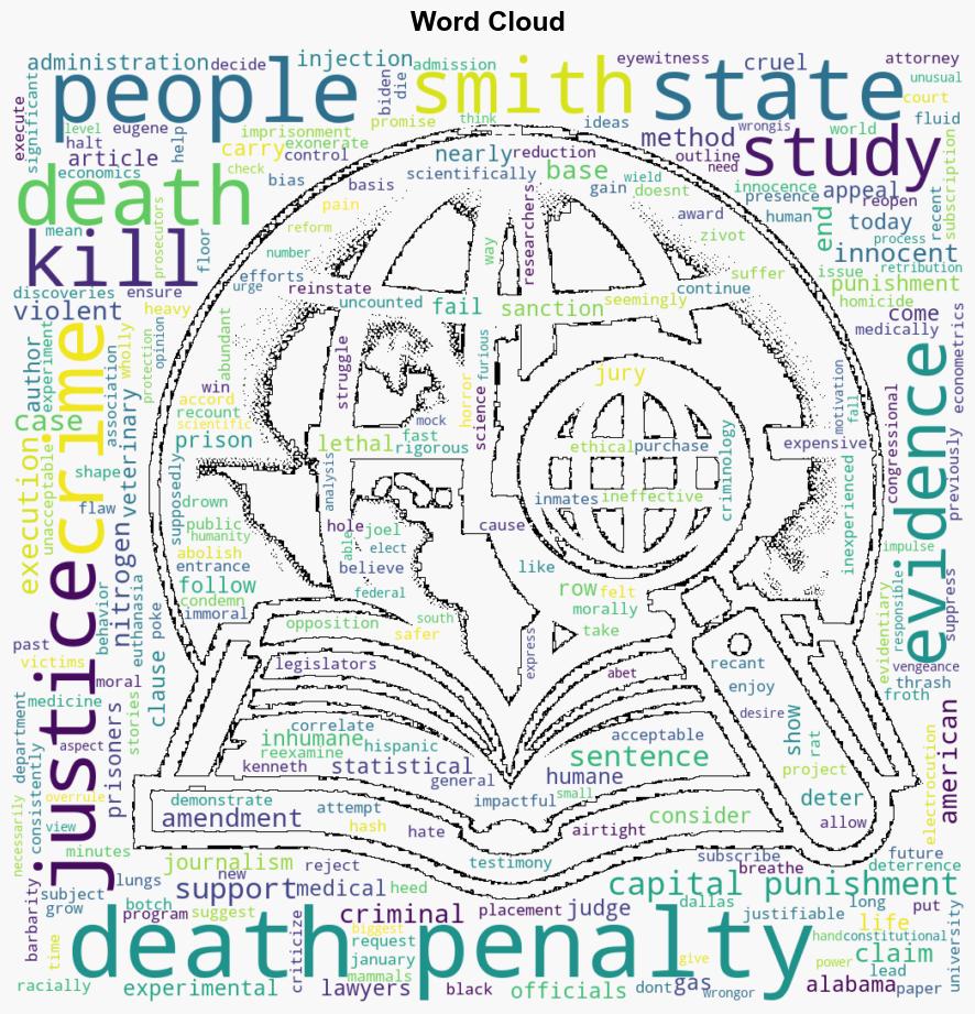 Evidence Does Not Support the Use of the Death Penalty - Scientific American - Image 1