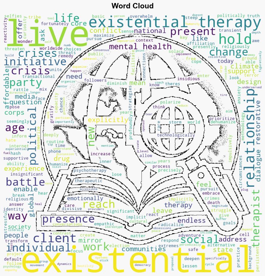 Existential Therapy for Existential Times - Psychology Today - Image 1