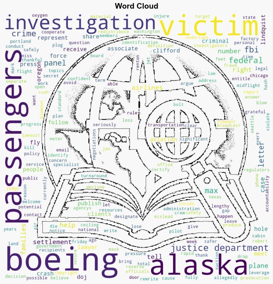 FBI Alaska Airlines Passengers Told They Might Be Crime Victims - Insurance Journal - Image 1