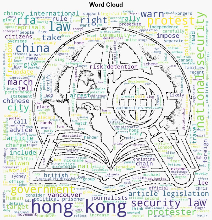 Hong Kongs new security law sparks global protests warnings - Globalsecurity.org - Image 1