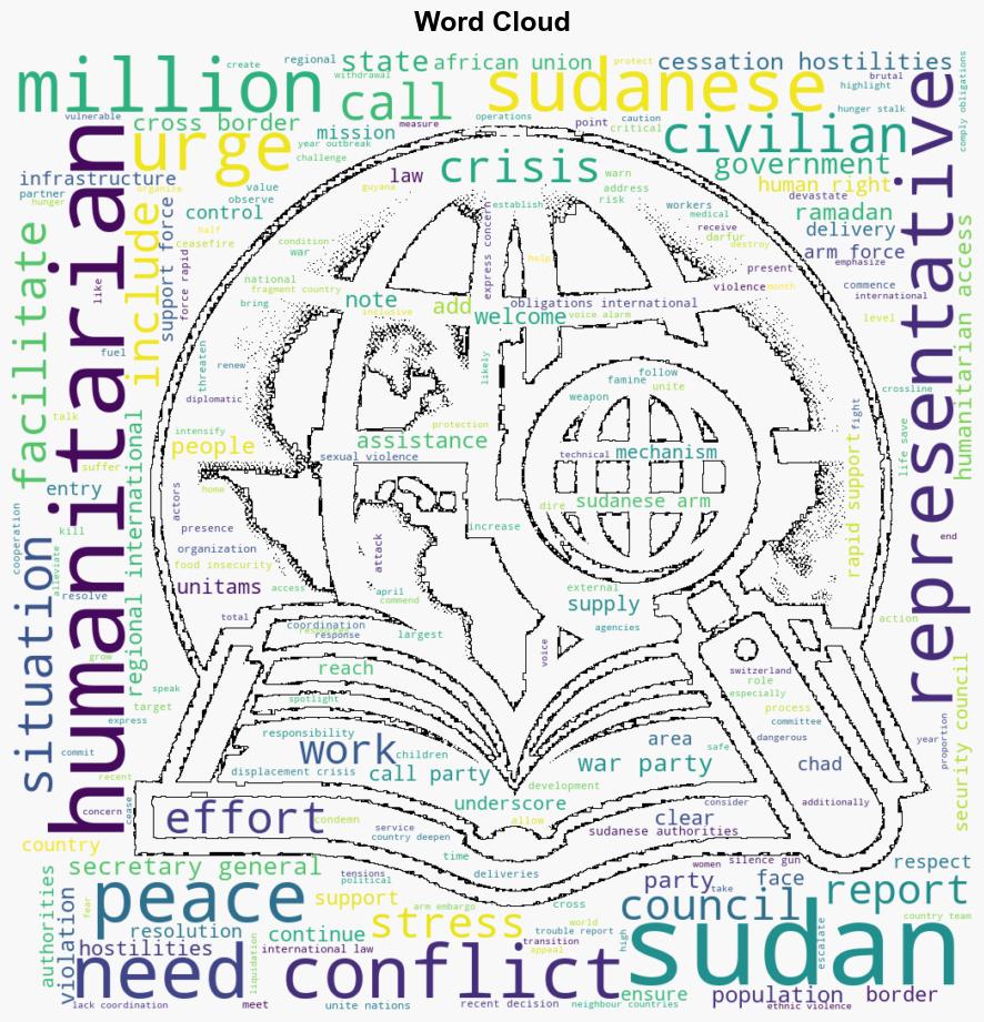 Honor Values of Ramadan in Sudan through Cessation of Hostilities SecretaryGeneral Urges Security Council Warning Hunger Is Stalking Millions Need Lifesaving Aid - Globalsecurity.org - Image 1