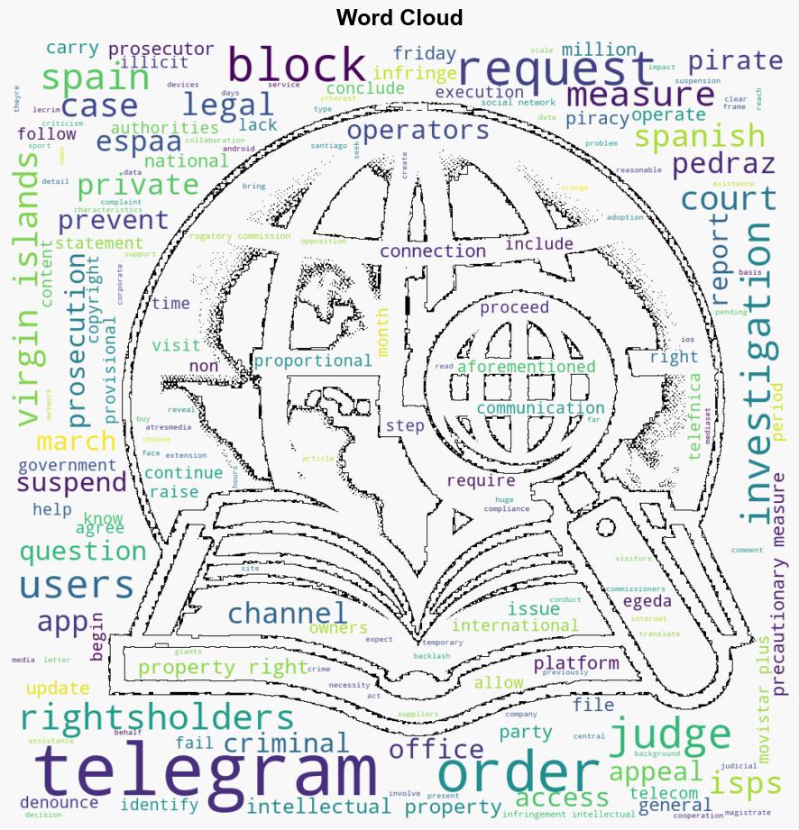 Judge Blocks 8M Telegram Users After Platform Failed to Help Identify Pirates - Torrentfreak.com - Image 1