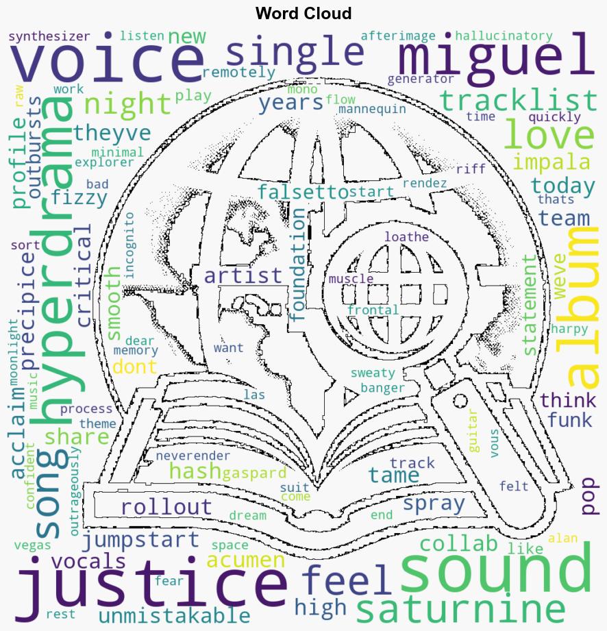 Justice Saturnine Feat Miguel - Stereogum - Image 1