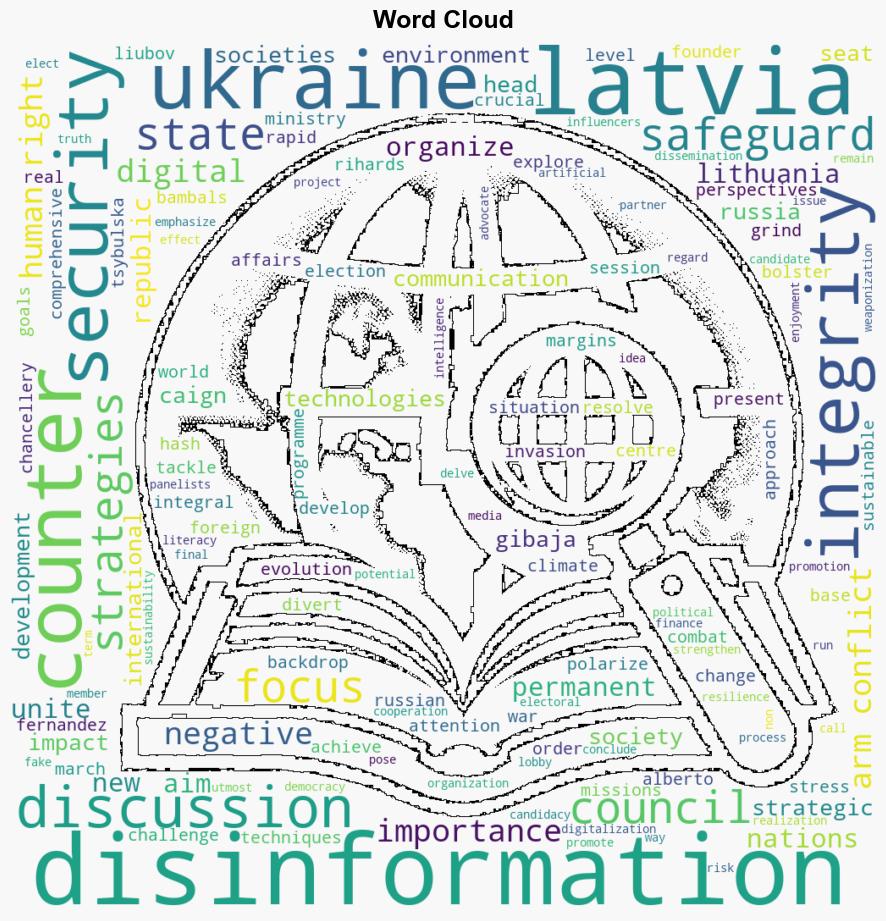 Latvia Ukraine and Lithuania organize discussion on safeguarding information integrity and countering disinformation - Globalsecurity.org - Image 1