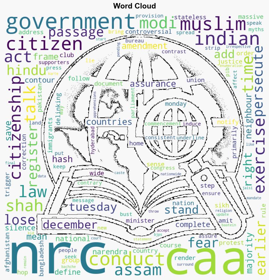 Modi govt modulates CAA line No mention of NRC frames law as justice for persecuted Hindus - The Indian Express - Image 1