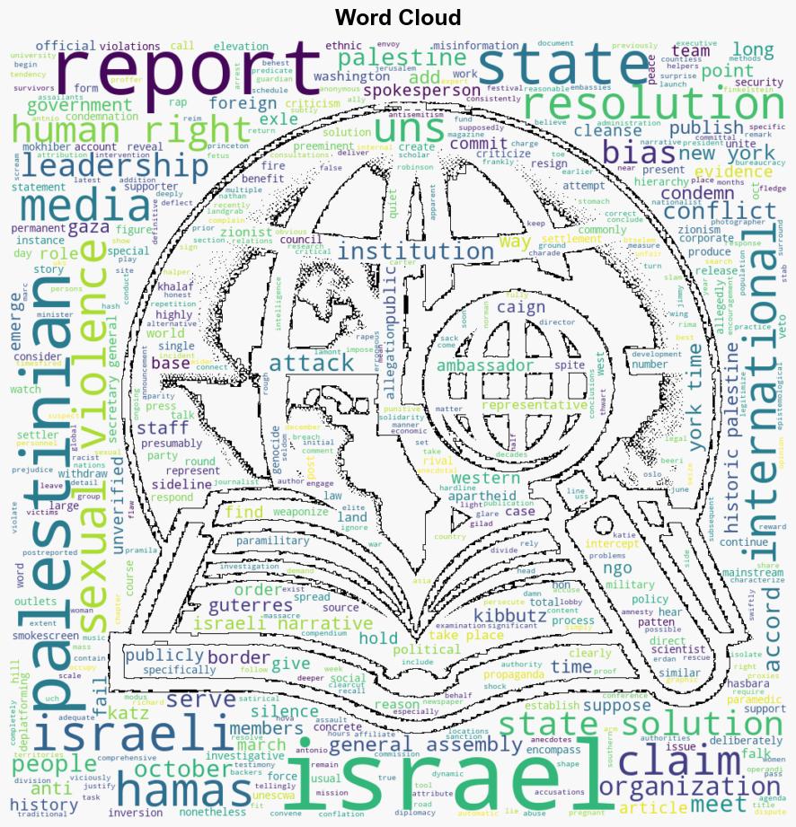 New Report on Sexual Violence During October 7th Attack Raises Serious Questions About the UNs Supposed AntiIsrael Bias - CounterPunch - Image 1