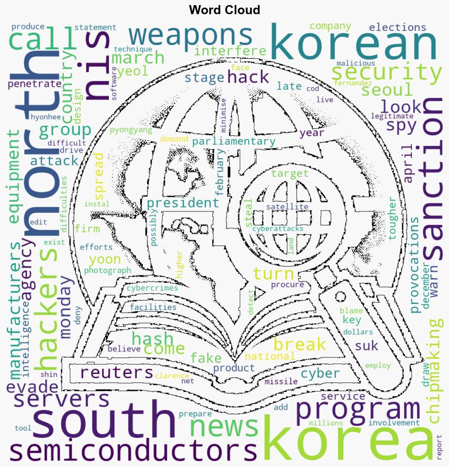 North Korea broke into S Korean chip equipment firms Seouls spy agency says - Marketscreener.com - Image 1