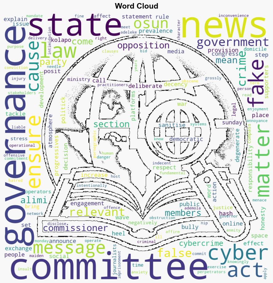 Osun sets up committee to tackle fake news cyber bullying - The Punch - Image 1