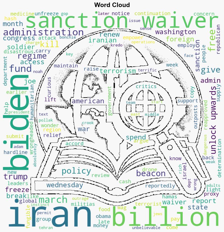 REPORT Biden Administration Grants Iran Billions in New Sanctions Relief - Thegatewaypundit.com - Image 1