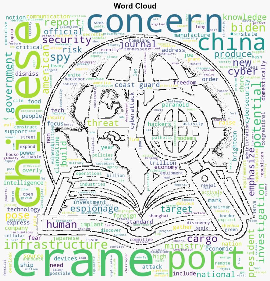 SPY CRANES Investigation finds communication devices secretly implanted in Chinesemade cargo cranes used across US ports - Naturalnews.com - Image 1