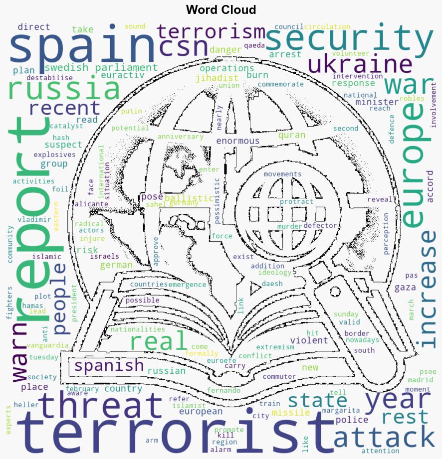 Spanish National Security report warns of increased terrorist threat in EU - EURACTIV - Image 1