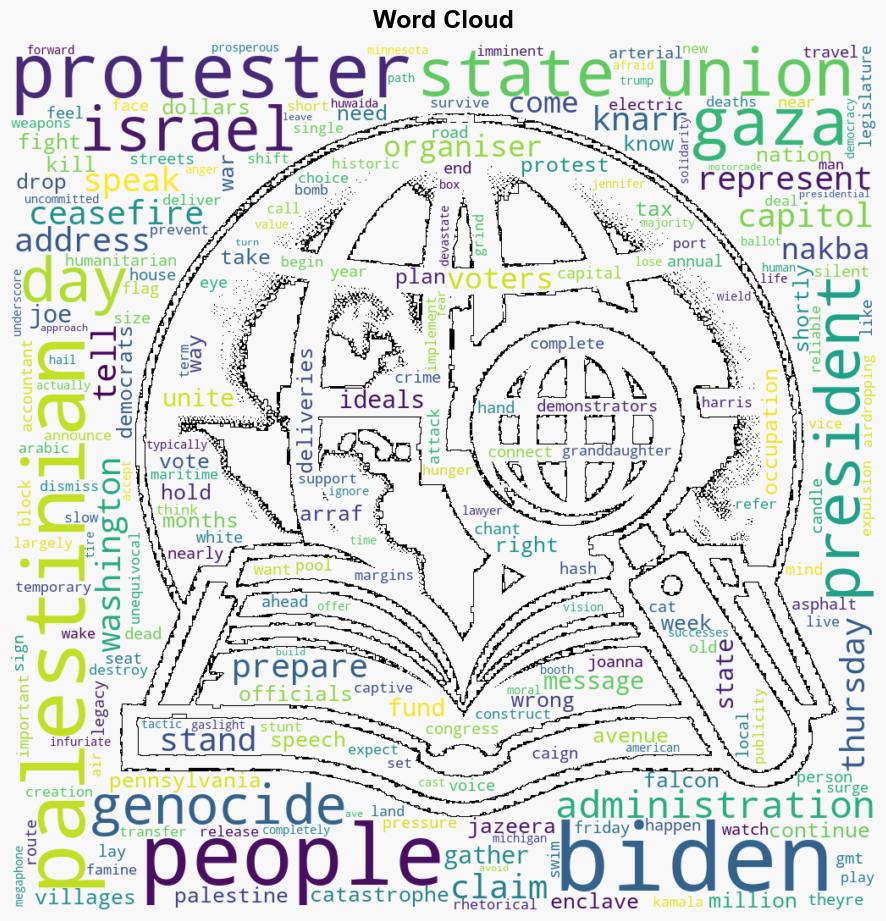 State of the Union is genocide Gaza protesters challenge Biden speech - Al Jazeera English - Image 1