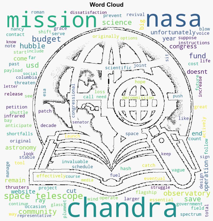 The Chandra XRay Observatory Faces Shutdown in FY2025 Budget - Hackaday - Image 1