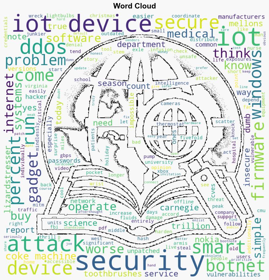 The S in IoT stands for security Youll never secure all the Things - Theregister.com - Image 1