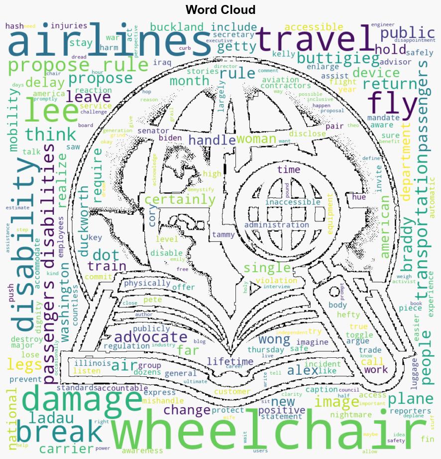 The Transportation Department proposes new rules for how airlines handle wheelchairs - NPR - Image 1