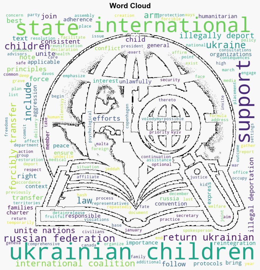 The United States Joins the International Coalition for the Return of Ukrainian Children - Globalsecurity.org - Image 1