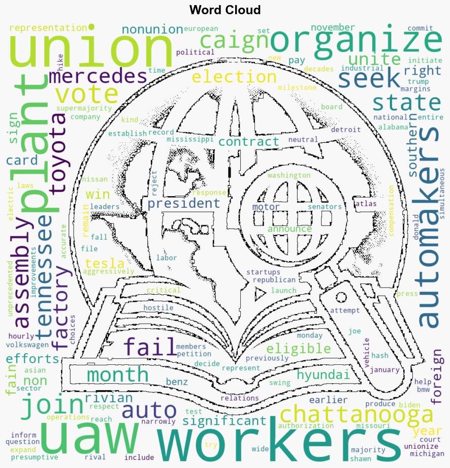 UAW says workers at VW Tennessee plant file for union election - Autoblog - Image 1