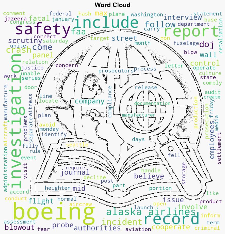 US opens criminal probe into Boeing 737 MAX midflight blowout - Al Jazeera English - Image 1