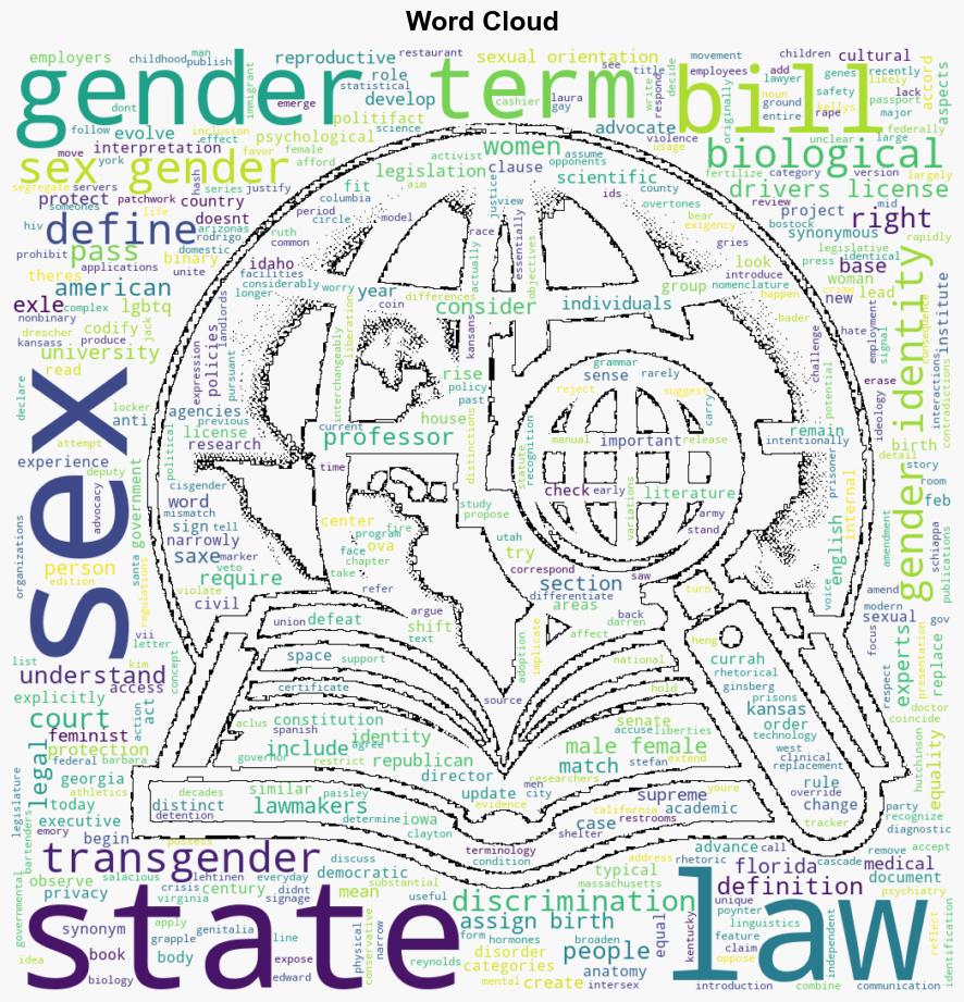 What are sex and gender How these terms have changed and why states now want to define them - Poynter - Image 1