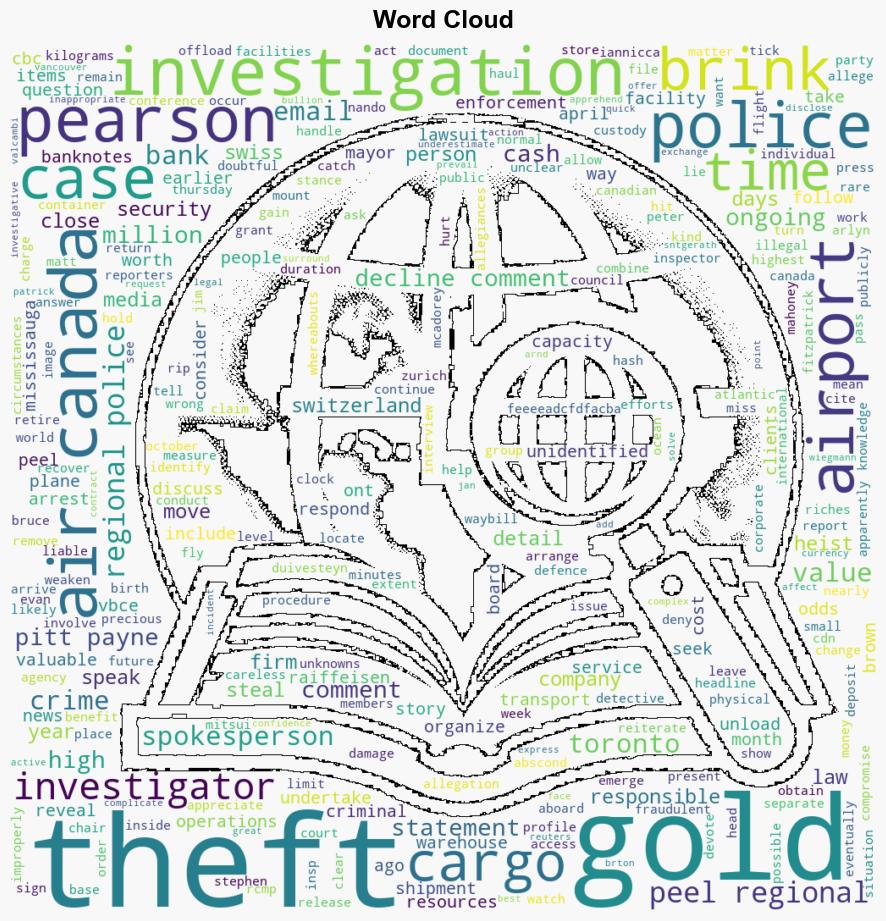 1 year after the Pearson heist no arrests and no sign yet of all that gold and cash - CBC News - Image 1