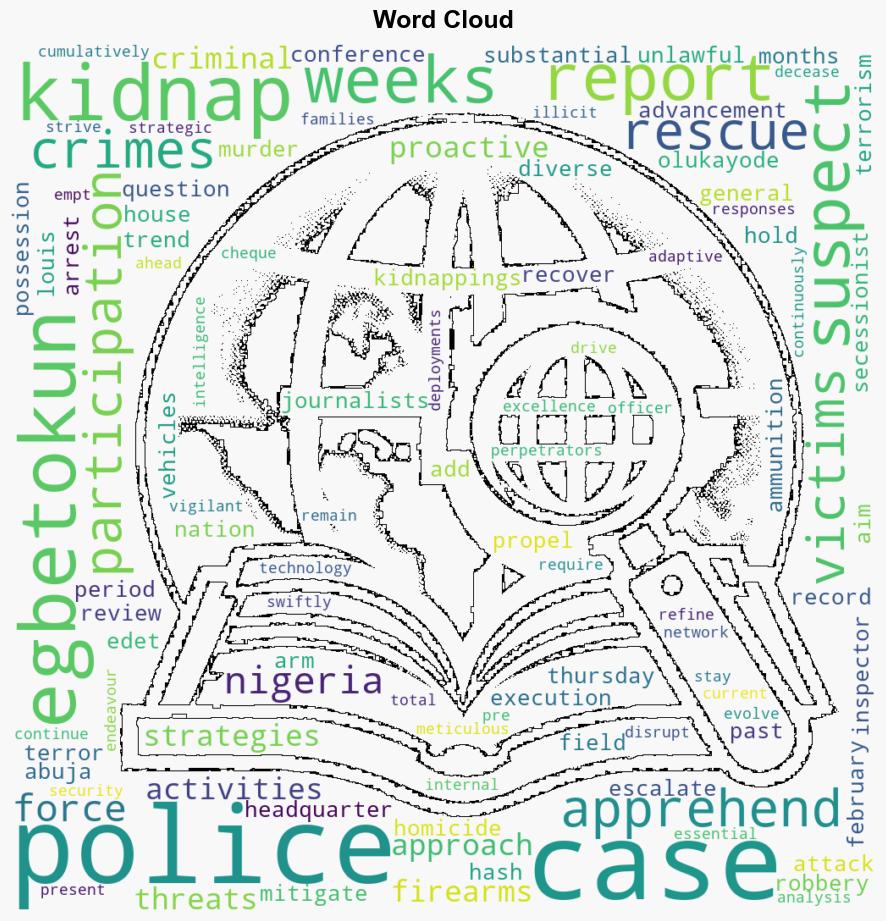 141 terror cases 214 kidnappings recorded in eight weeks IG - The Punch - Image 1