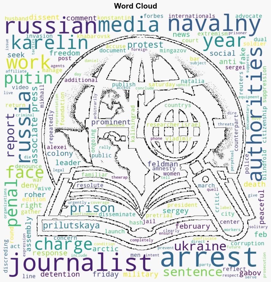 2 Russian Journalists Arrested on Extremism Charges for Working With Alexei Navalnys Foundation - TheWrap - Image 1