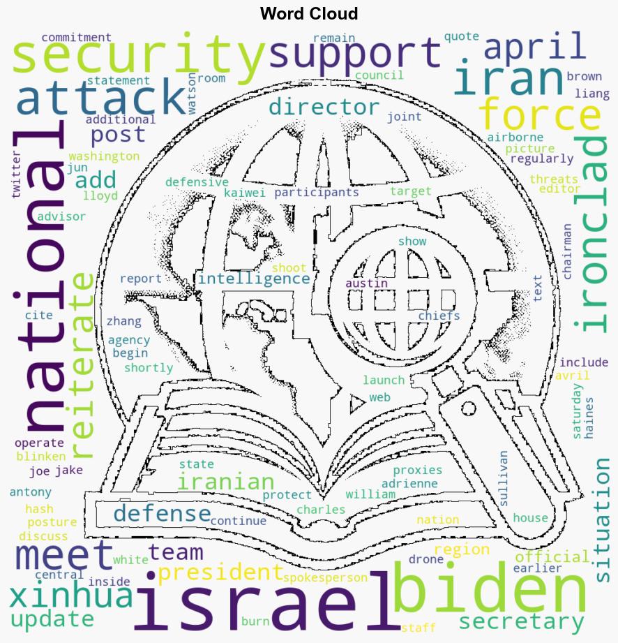 Biden reiterates ironclad support for Israel after Irans attack - People.cn - Image 1