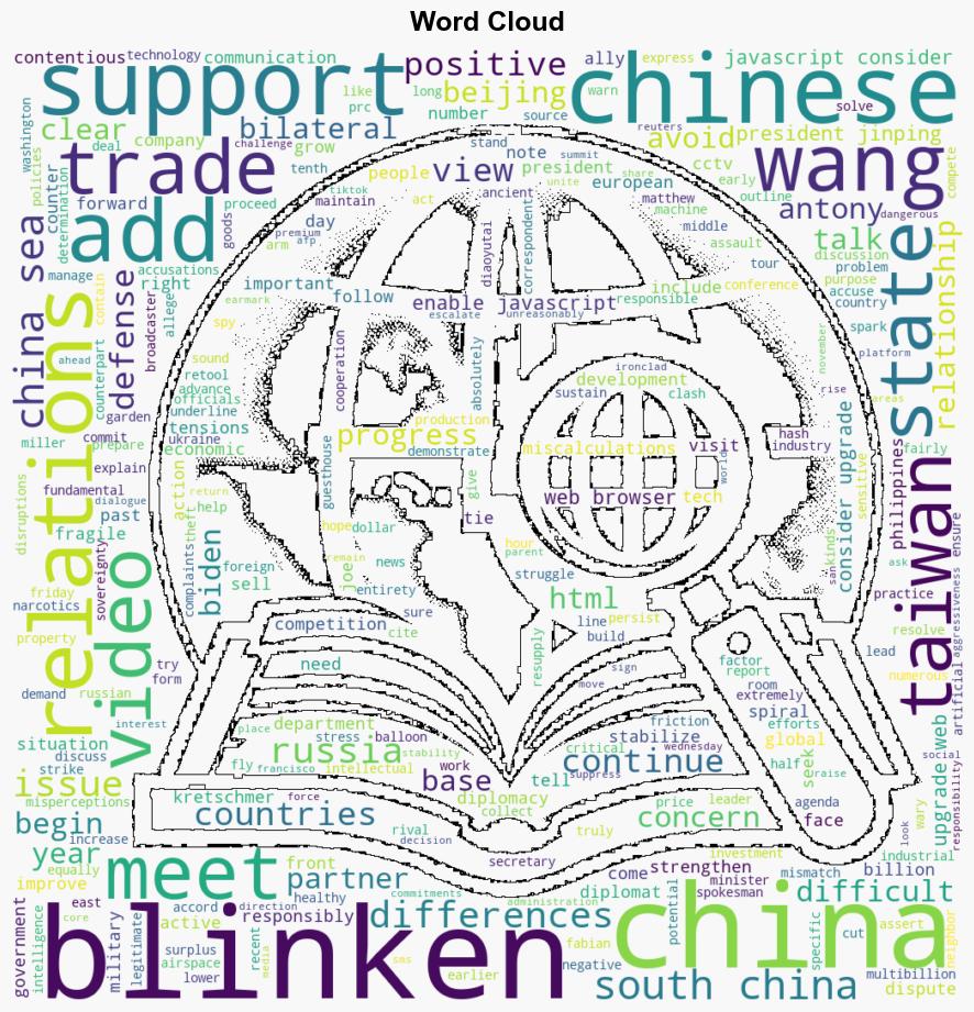 Blinken meets Chinese counterpart Wang in Beijing - DW (English) - Image 1