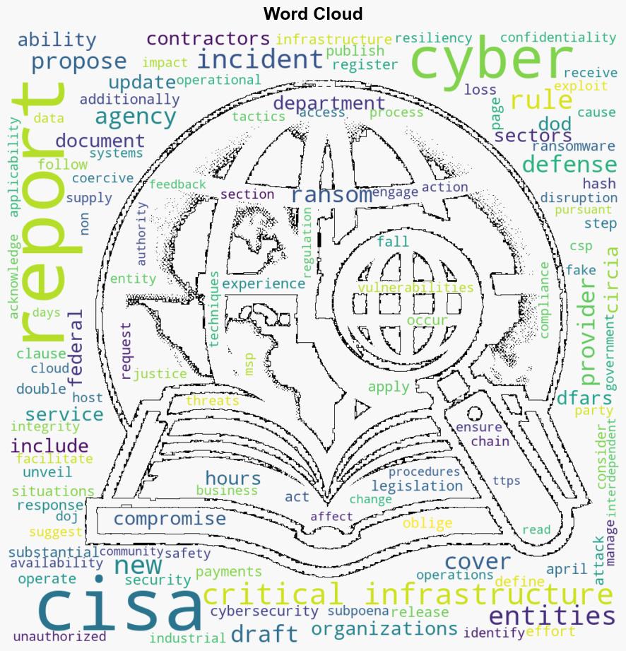 CISA Launches New Cyber Incident Reporting Rules for US Defense Contractors - Infosecurity Magazine - Image 1