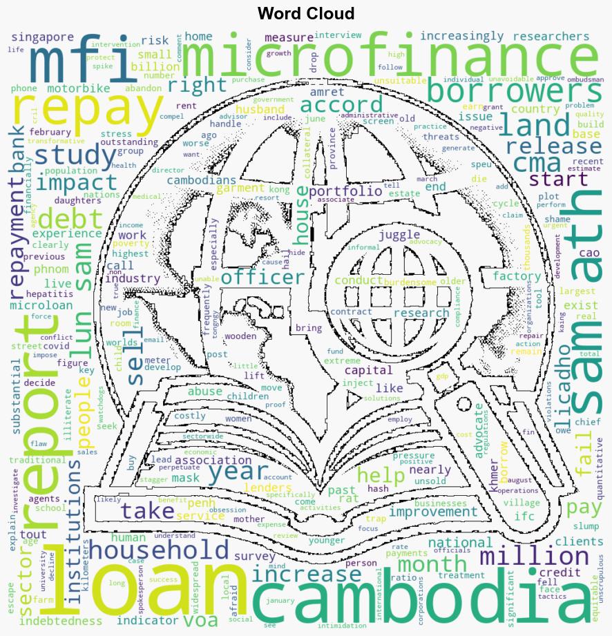 Cambodians face mounting pain from microfinance debt - VOA News - Image 1