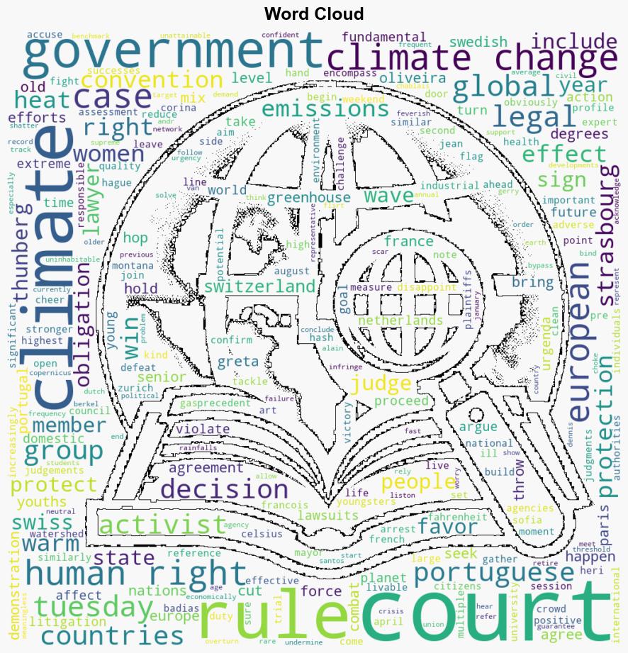 Climate activists see turning point in human rights courts ruling - CBS News - Image 1