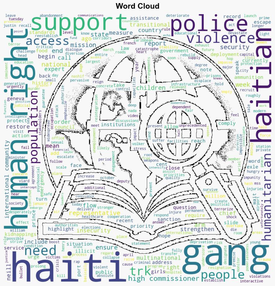 Haitians cannot wait for reign of terror by gangs to end Rights chief - Globalsecurity.org - Image 1