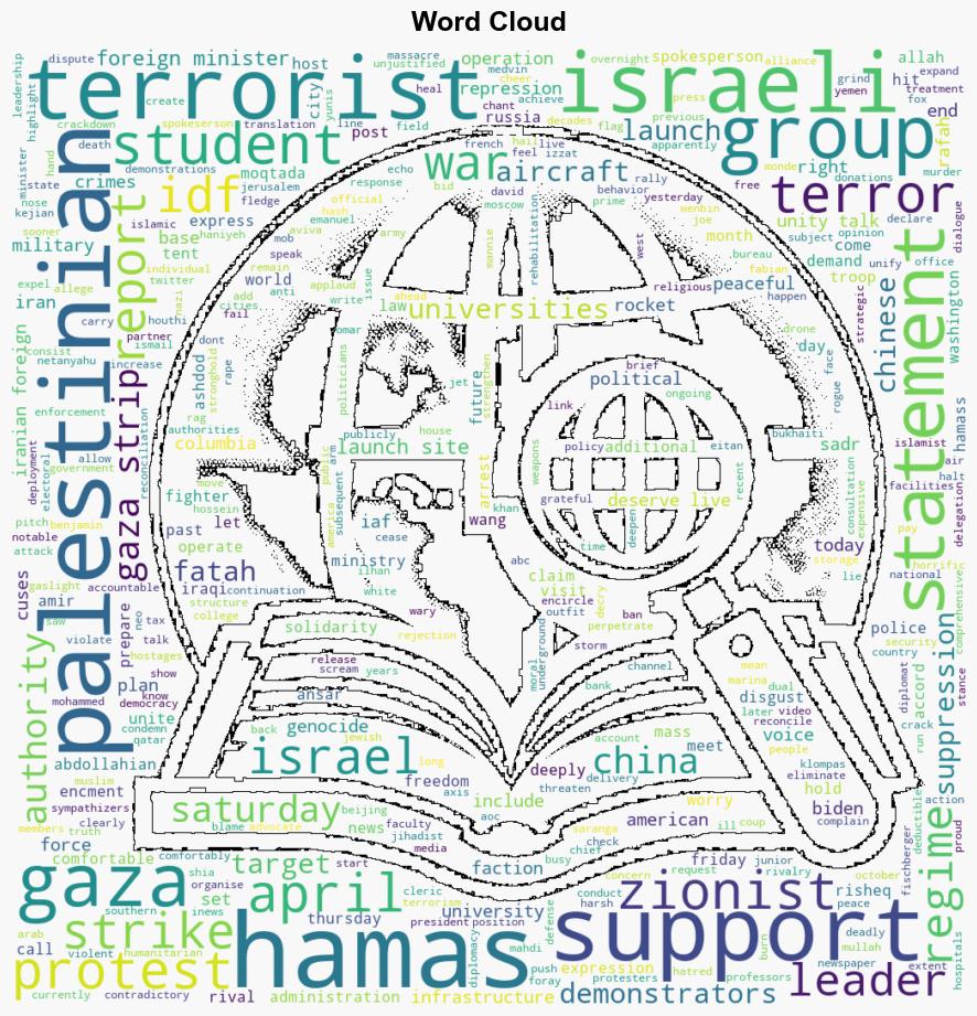 Hamas Other Islamist Terrorist Groups Announce Support Of US Campus AntiIsrael Protests - Legalinsurrection.com - Image 1