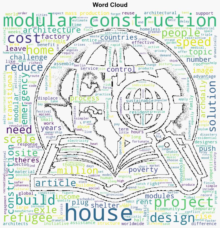 How Modular Construction Can Provide Architectural Aid From RapidResponse to Transitional and Affordable Housing - ArchDaily - Image 1