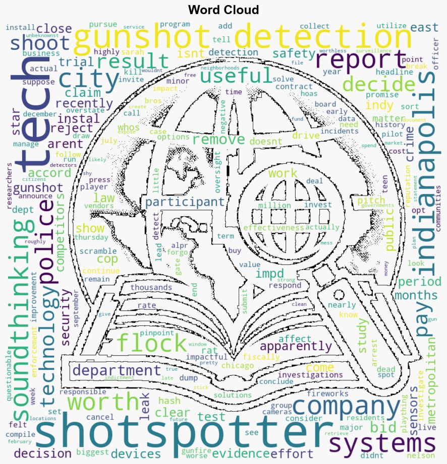 Indianapolis PD Test Drives Three Gunshot Detection Systems Decides None Are Worth Paying For - Techdirt - Image 1