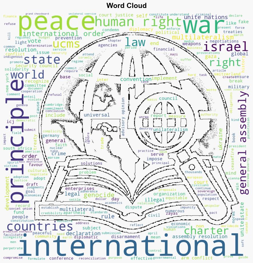 International Day of Multilateralism and Diplomacy for Peace - CounterPunch - Image 1